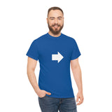 "Look Right" Anti-Social Social Society (Original White Text) (Unisex)
