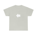 "Look Left" Anti-Social Social Society (X Style White Text) (Unisex)