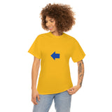 "Look Left" (Blue) (Unisex)