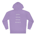 "Look Left" Anti-Social Social Society (Original White Text) (Unisex)