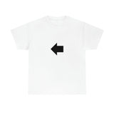 "Look Left" (Black) (Unisex)