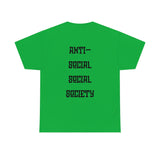 "Look Right" Anti-Social Social Society (Original Black Text) (Unisex)