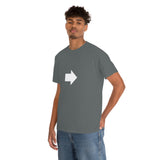"Look Right" Anti-Social Social Society (Original White Text) (Unisex)