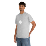 "Look Right" Anti-Social Social Society (Original White Text) (Unisex)