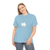 "Look Right" Anti-Social Social Society (Original White Text) (Unisex)
