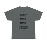 "Look Right" Anti-Social Social Society (Original Black Text) (Unisex)