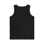 "Challenge Me" Men's Soft style Tank Top (White)