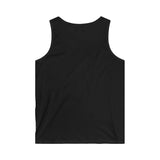 "Challenge Me" Men's Soft style Tank Top (White)