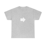 "Look Right" Anti-Social Social Society (Original White Text) (Unisex)