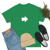 "Look Right" Anti-Social Social Society (Original White Text) (Unisex)