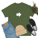 "Look Right" Anti-Social Social Society (Original White Text) (Unisex)