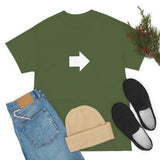 "Look Right" Anti-Social Social Society (Original White Text) (Unisex)
