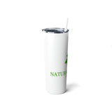 "Live Free" Natural Phoenix Support Logo Steel Tumbler 20oz