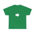 "Look Right" Anti-Social Social Society (Original White Text) (Unisex)
