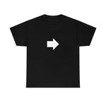 "Look Right" Anti-Social Social Society (X Style White Text) (Unisex)