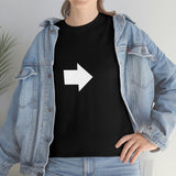 "Look Right" Anti-Social Social Society (Original White Text) (Unisex)