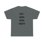 "Look Left" Anti-Social Social Society (Original Black Text) (Unisex)