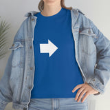 "Look Right" Anti-Social Social Society (Original White Text) (Unisex)