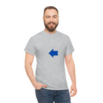 "Look Left" (Blue) (Unisex)