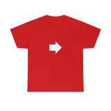 "Look Right" Anti-Social Social Society (Original White Text) (Unisex)