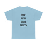 "Look Left" Anti-Social Social Society (Original Black Text) (Unisex)