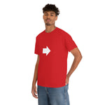 "Look Right" Anti-Social Social Society (Original White Text) (Unisex)