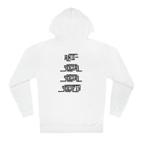 "Look Left" Anti-Social Social Society (X Style Black Text) (Unisex)